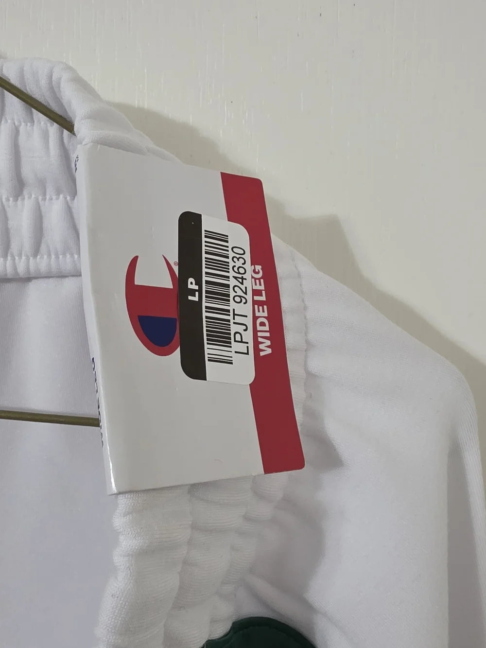White Champion Womens Joggers-Medium